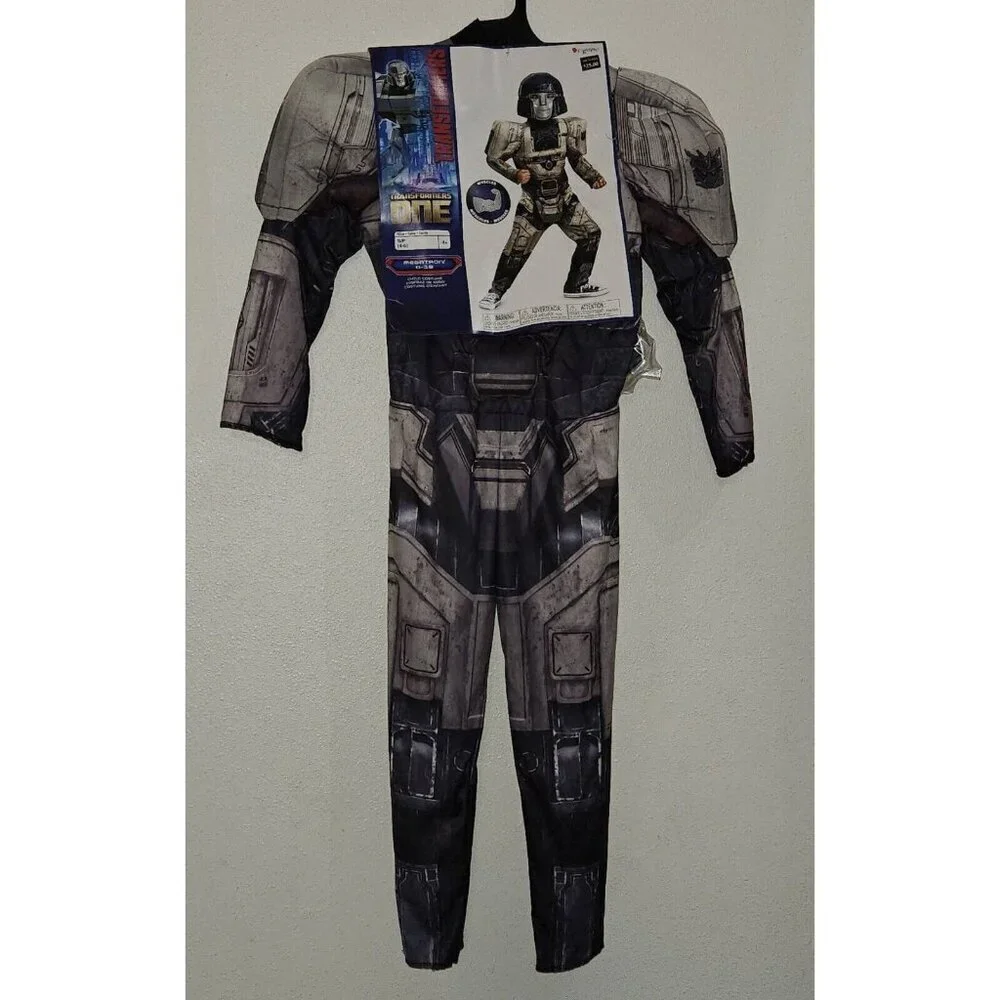 NWT Megatron Transformers One Halloween Costume Disguise Boys Small 4-6 - Picture 2 of 7